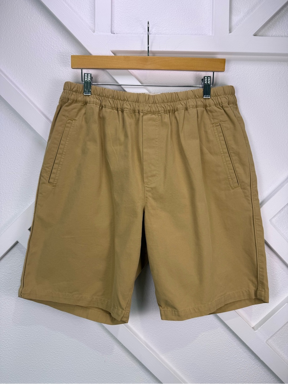 Folk Clothing Assembly Short 100% Cotton Tan Size 4 (Large)